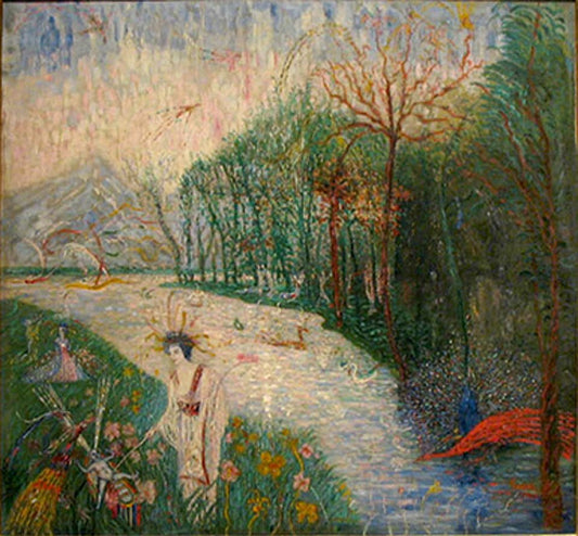 James Ensor Finding of Moses - Hand Painted Oil Painting