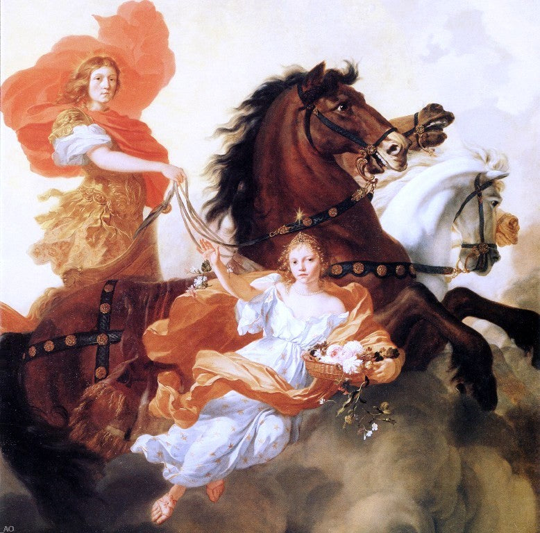  Gerard De Lairesse Apollo and Aurora - Hand Painted Oil Painting