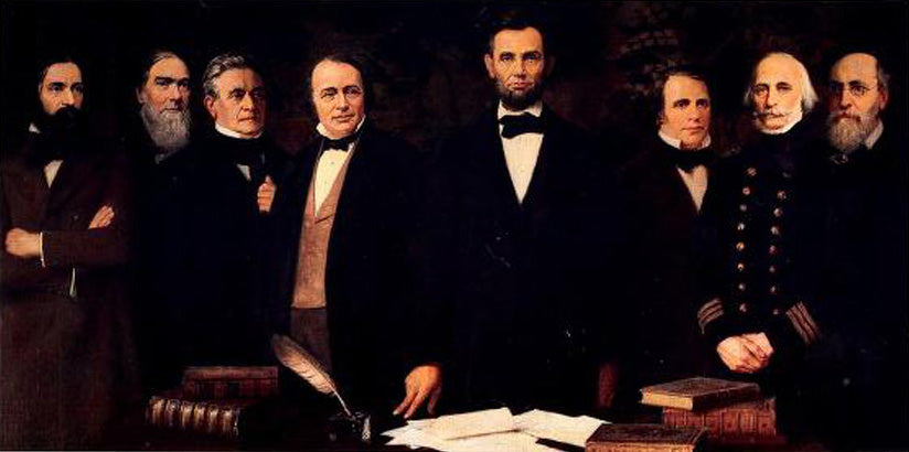Albert Herter Founders of the National Academy of Sciences - Hand Painted Oil Painting