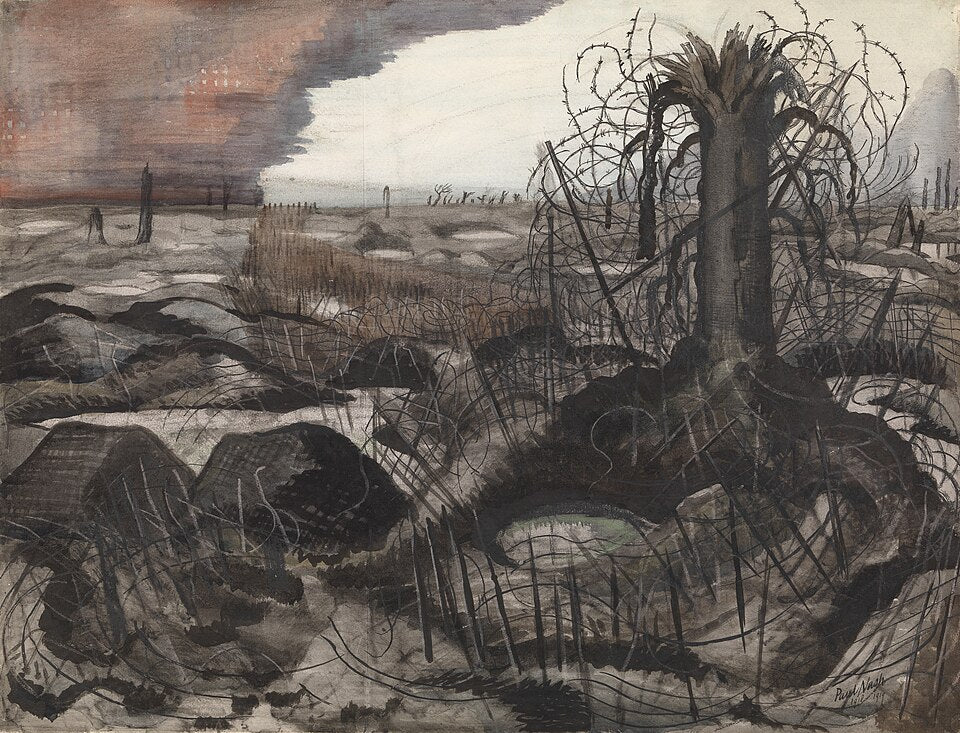 Paul Nash Wire - Hand Painted Oil Painting
