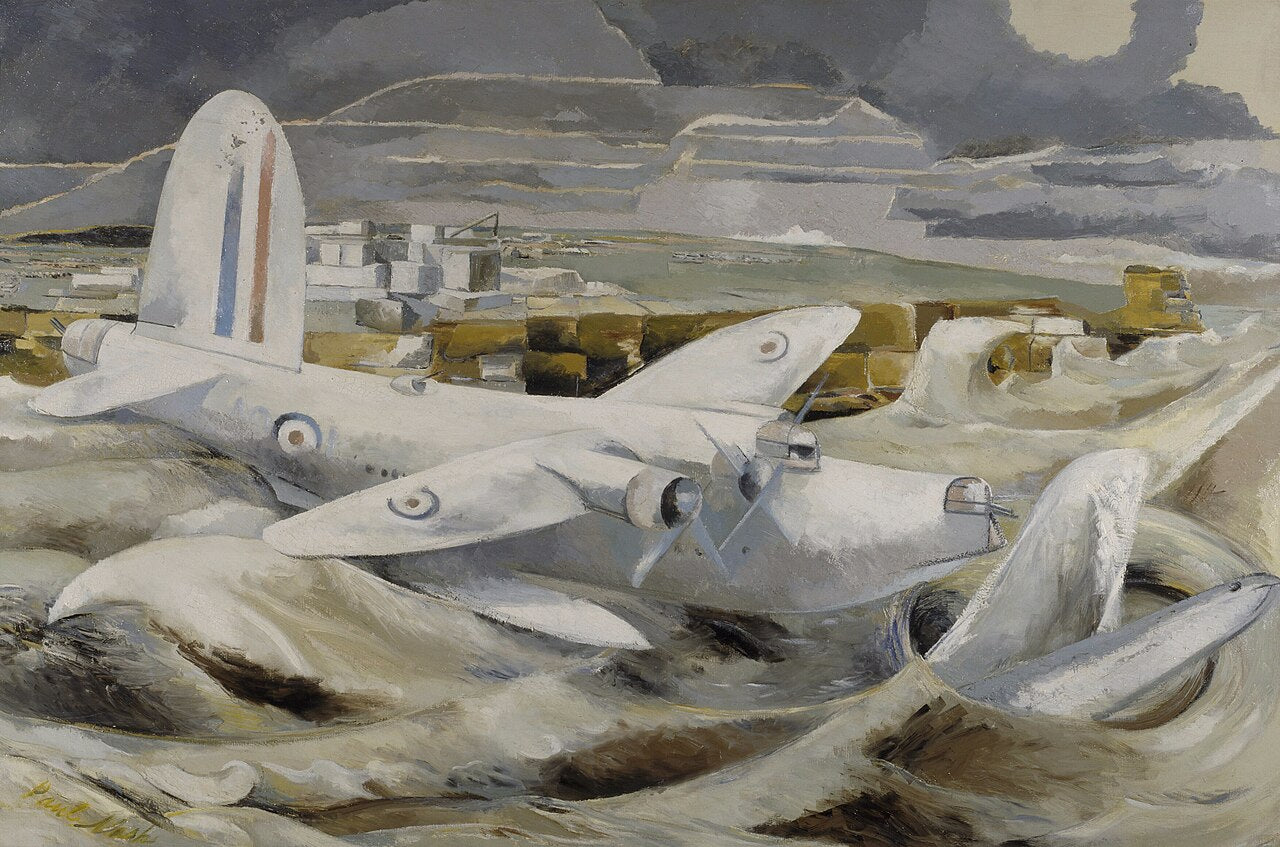 Paul Nash Defence of Albion - Hand Painted Oil Painting