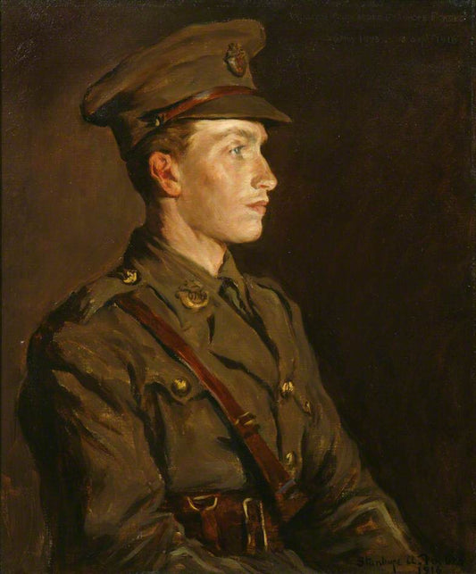 Stanhope Forbes Forbes' Portrait of His Son Alec - Hand Painted Oil Painting