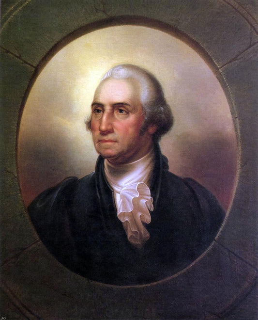  Rembrandt Peale George Washington as Patriae Pater - Hand Painted Oil Painting