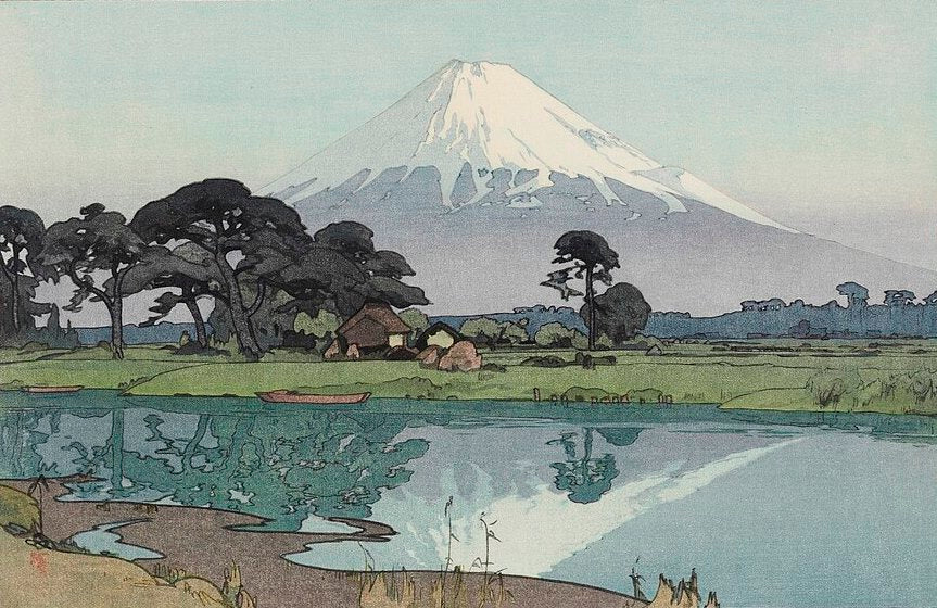 Hiroshi Yoshida Suzukawa River - Hand Painted Oil Painting