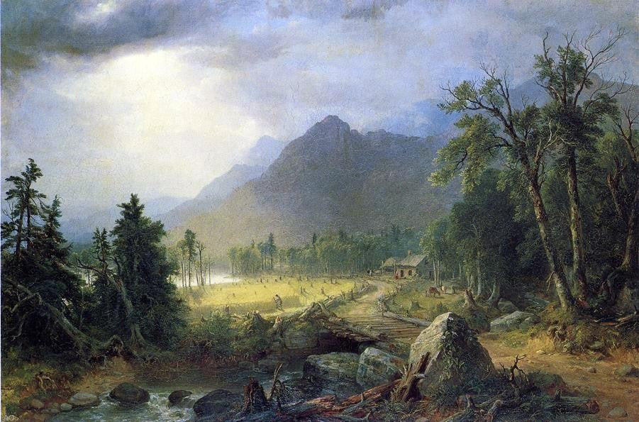  Asher Brown Durand The Picnic - Hand Painted Oil Painting