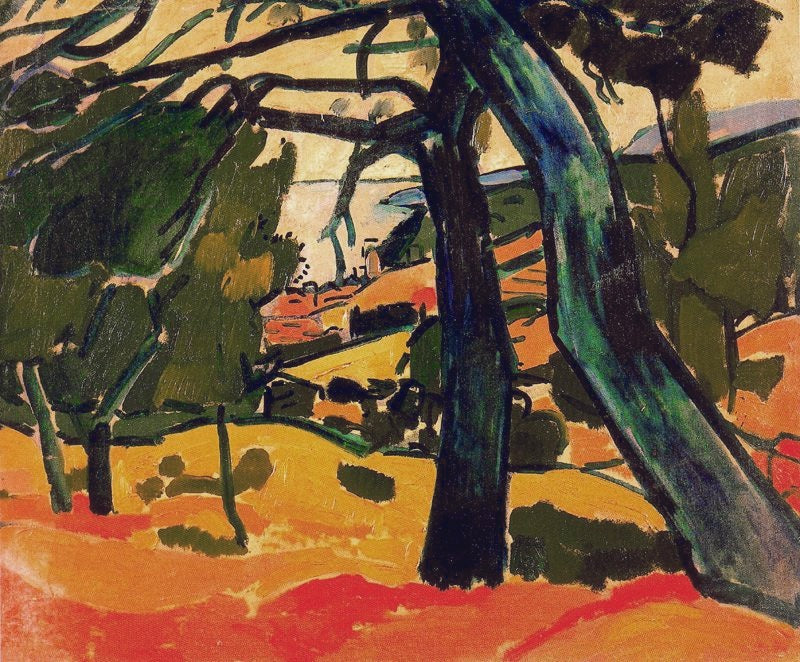 Andre Derain Landscape - Hand Painted Oil Painting