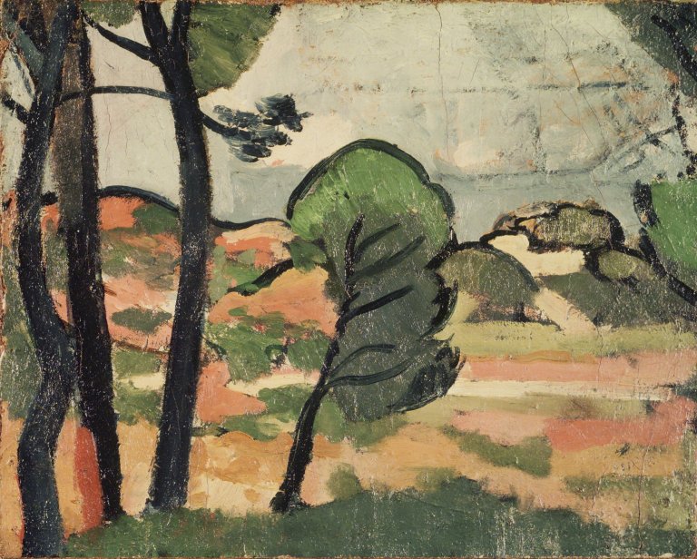 Andre Derain Landscape in Provence - Hand Painted Oil Painting