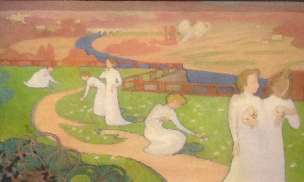 Maurice Denis April or The Road of Life - Hand Painted Oil Painting