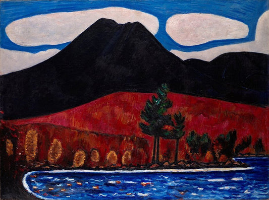 Marsden Hartley Mount Katahdin, Maine, Autumn No. 2 - Hand Painted Oil Painting
