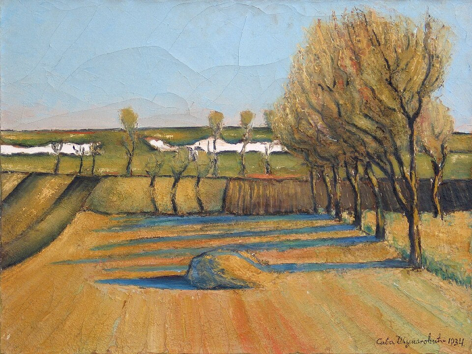 Sava Sumanovic Pred Prolece - Hand Painted Oil Painting