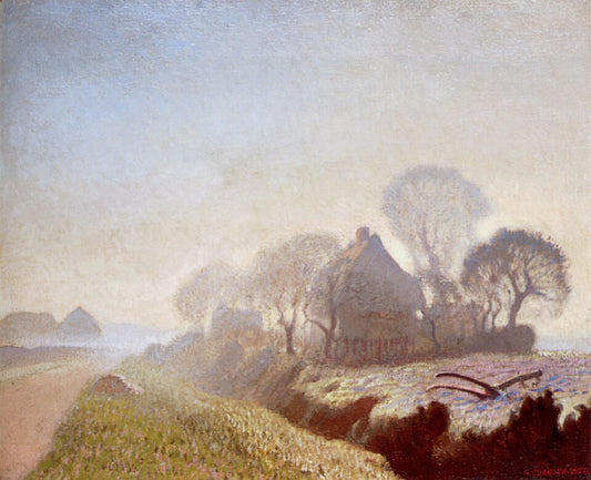 George Clausen Morning in November - Hand Painted Oil Painting
