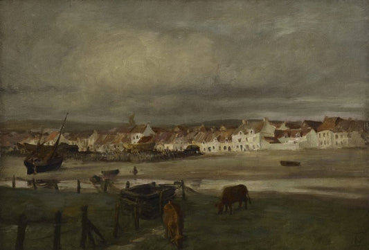 Rupert Bunny Etaples - Hand Painted Oil Painting