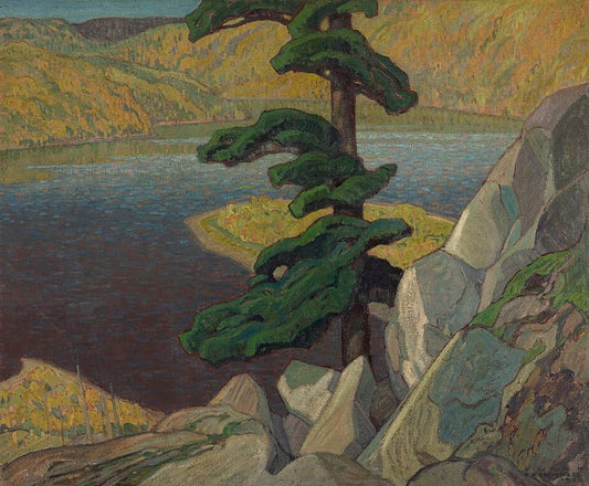 Franklin Carmichael The Upper Ottawa, near Mattawa - Hand Painted Oil Painting