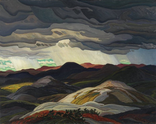 Franklin Carmichael Snow Clouds - Hand Painted Oil Painting