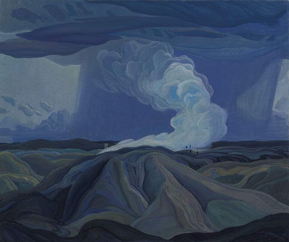 Franklin Carmichael The Nickel Belt - Hand Painted Oil Painting