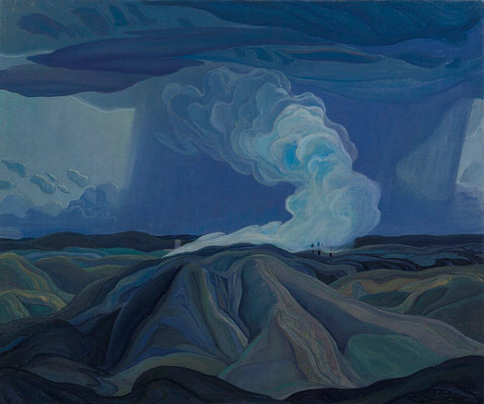 Franklin Carmichael The Nickel Belt - Hand Painted Oil Painting