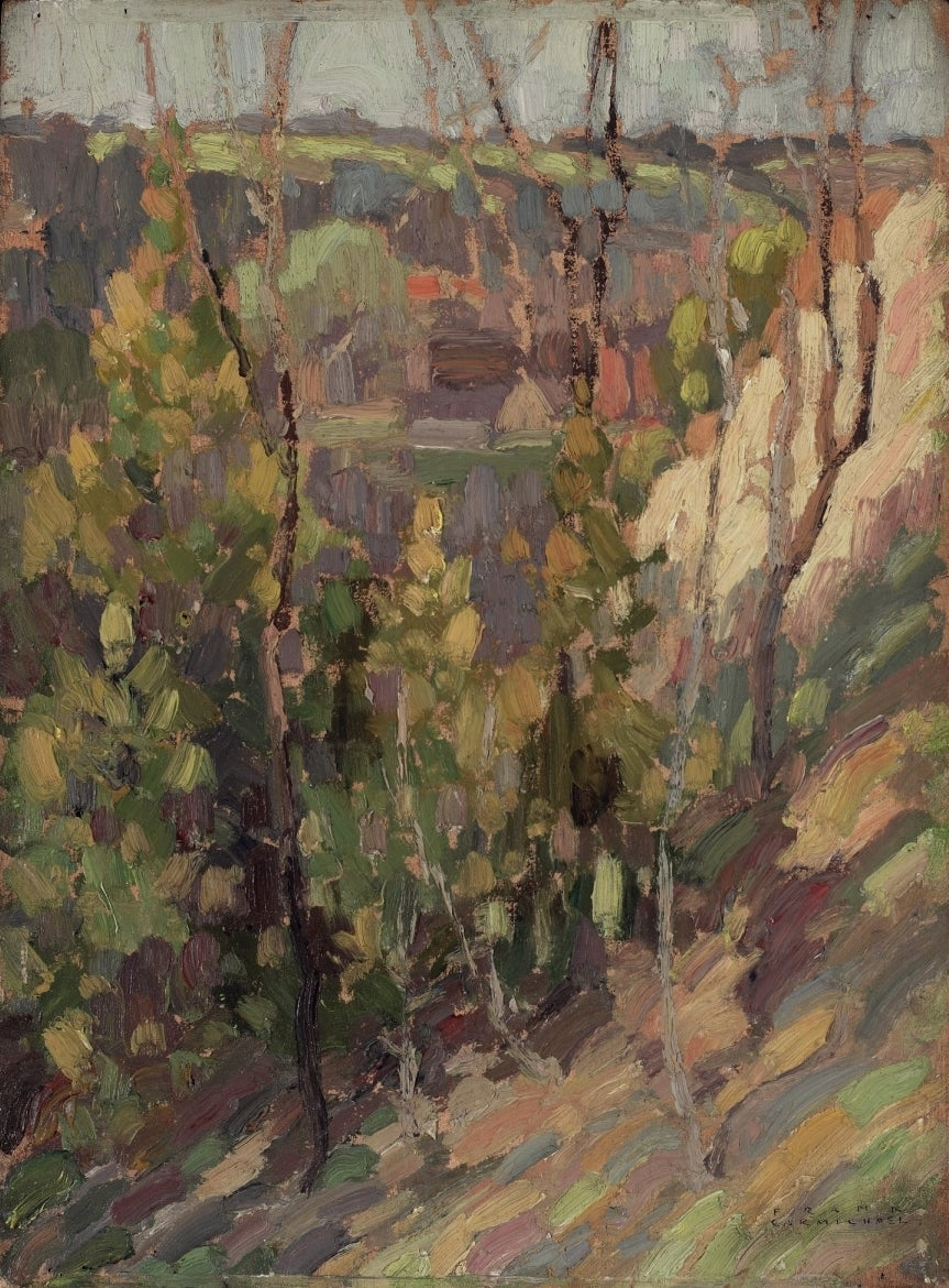 Franklin Carmichael Hillside - Hand Painted Oil Painting