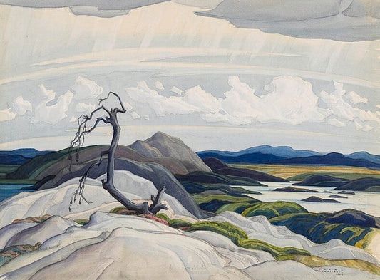 Franklin Carmichael The Whitefish Hills - Hand Painted Oil Painting