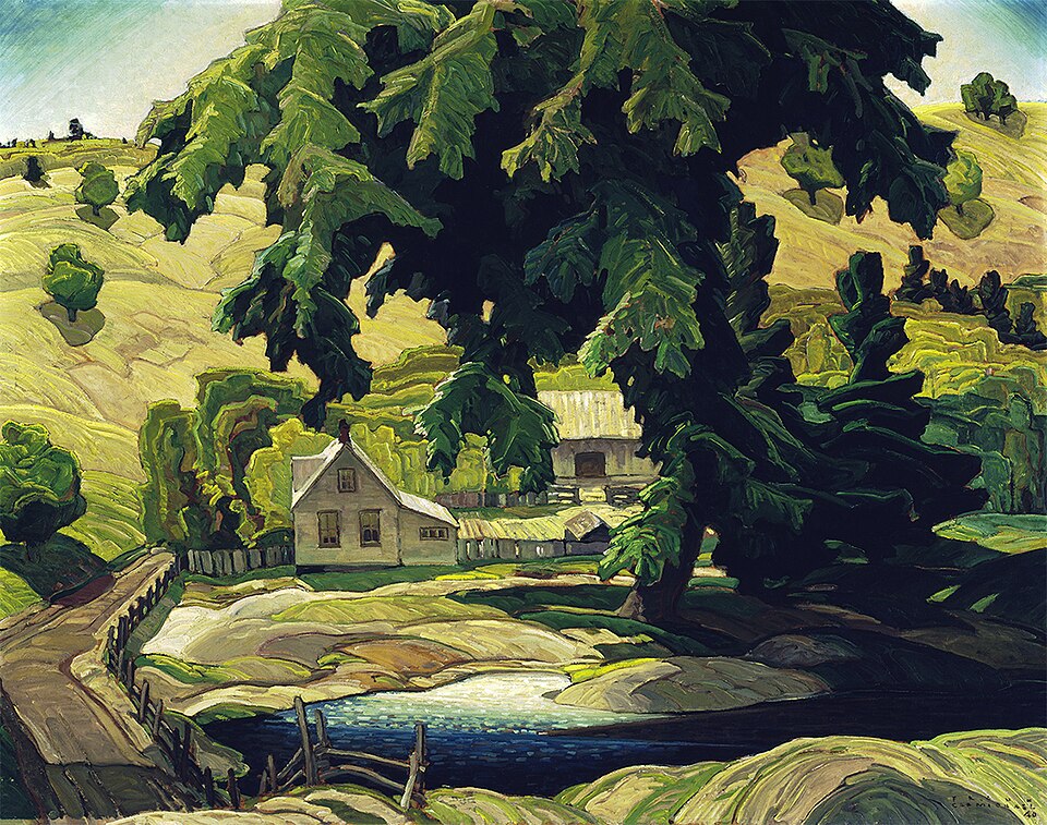 Franklin Carmichael Farm - Hand Painted Oil Painting