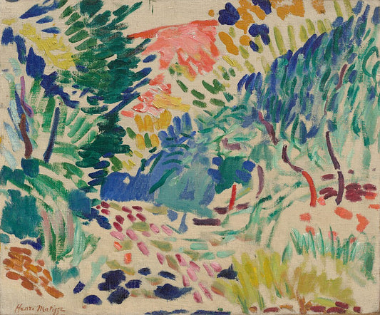 Henri Matisse Landscape at Collioure - Hand Painted Oil Painting