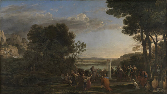 Claude Lorrain Worship of the Golden Calf - Hand Painted Oil Painting
