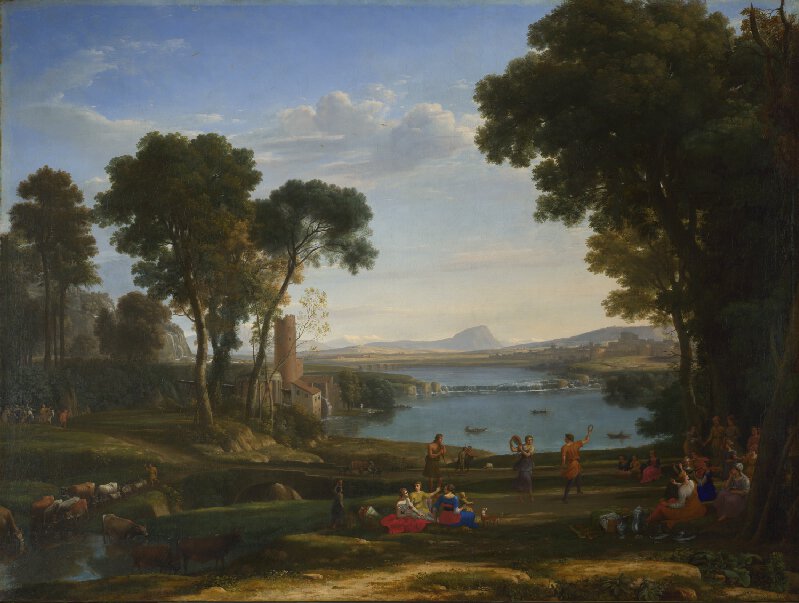 Claude Lorrain The Marriage of Isaac and Rebecca - Hand Painted Oil Painting