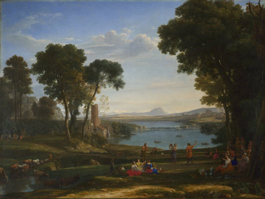 Claude Lorrain The Marriage of Isaac and Rebecca - Hand Painted Oil Painting