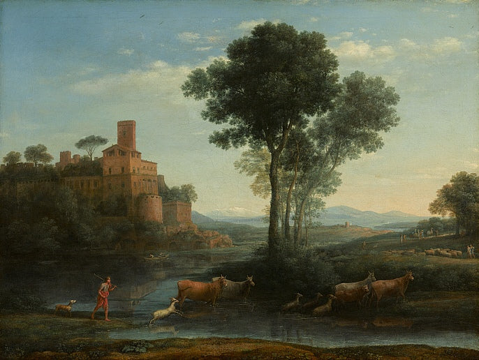 Claude Lorrain Landscape with the Voyage of Jacob - Hand Painted Oil Painting