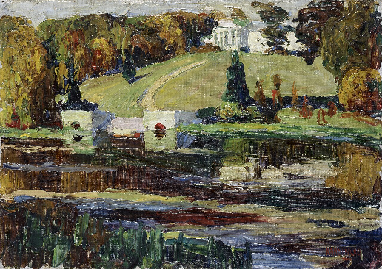 Wassily Kandinsky Sketch for Akhtyrka – Fall - Hand Painted Oil Painting