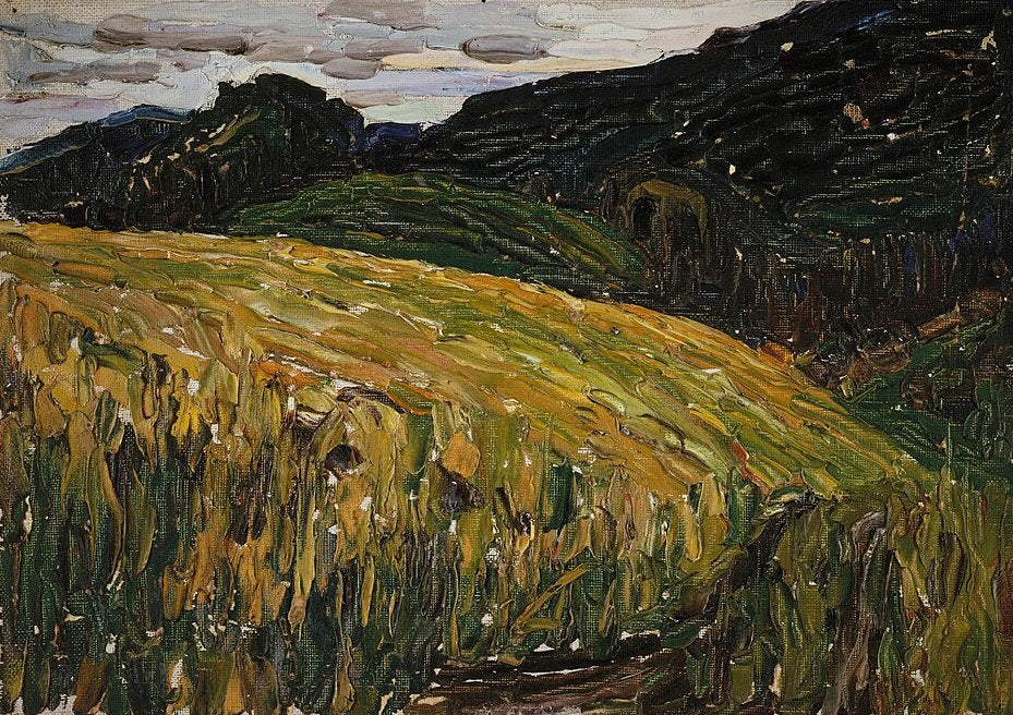 Wassily Kandinsky Kochel, Mountain Meadow - Hand Painted Oil Painting