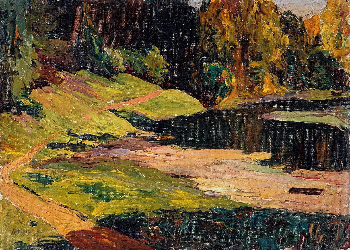 Wassily Kandinsky Akhtyrka, Park - Hand Painted Oil Painting