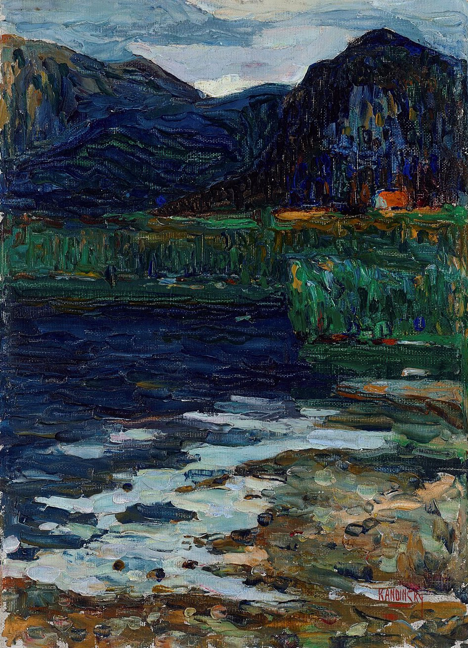 Wassily Kandinsky Kochel – Schlehdorf - Hand Painted Oil Painting