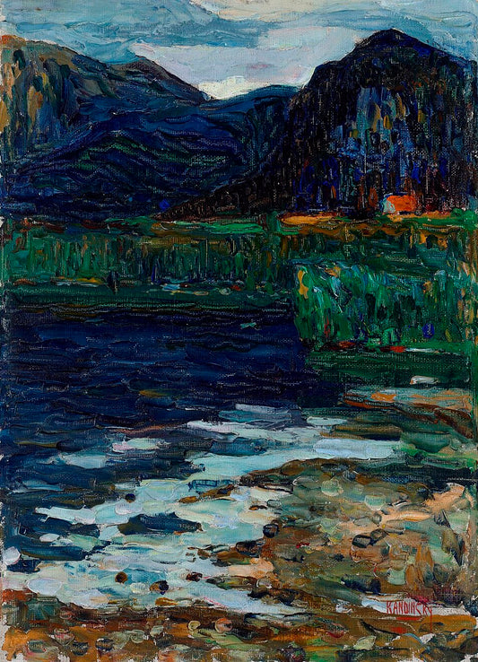 Wassily Kandinsky Kochel – Schlehdorf - Hand Painted Oil Painting