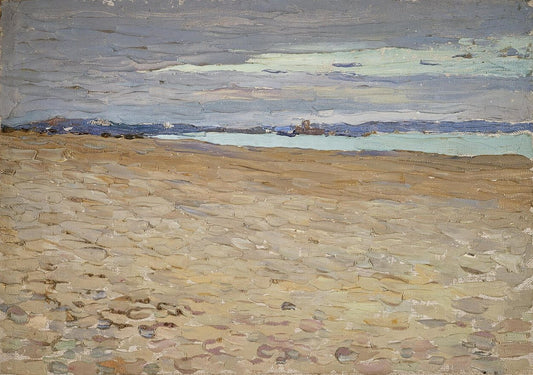 Wassily Kandinsky Tunis, Coastal Landscape I - Hand Painted Oil Painting