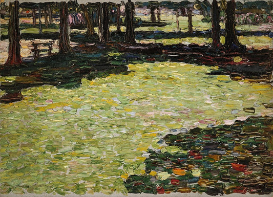 Wassily Kandinsky Saint-Cloud Park - Hand Painted Oil Painting