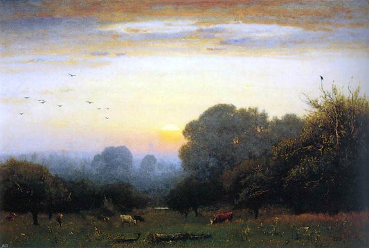  George Inness Morning - Hand Painted Oil Painting