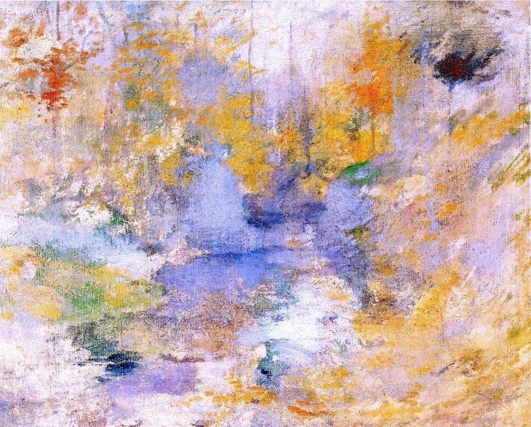  John Twachtman Hemlock Pool (also known as Autumn) - Hand Painted Oil Painting
