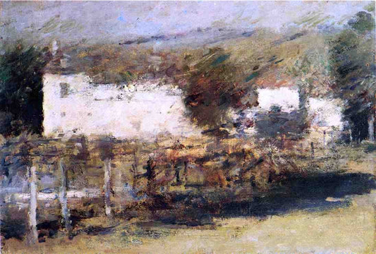  Theodore Robinson Moonlight, Giverny - Study - Hand Painted Oil Painting