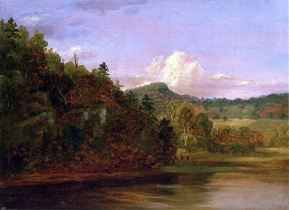  Thomas Cole Landscape (also known as American Lake in Summer) - Hand Painted Oil Painting