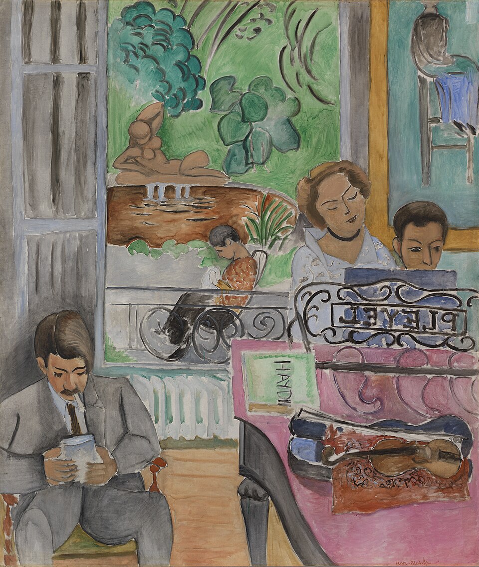 Henri Matisse The Music Lesson - Hand Painted Oil Painting