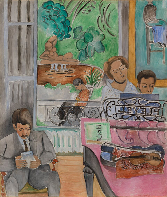 Henri Matisse The Music Lesson - Hand Painted Oil Painting