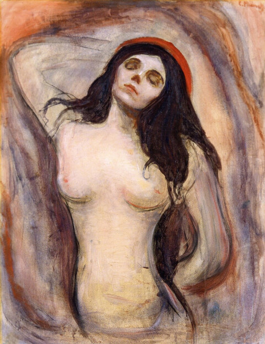 Edvard Munch Loving Woman, 1895 - Hand Painted Oil Painting