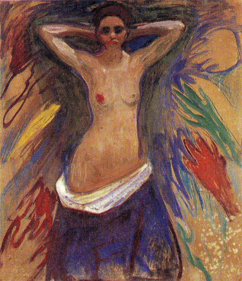 Edvard Munch The Hands - Hand Painted Oil Painting