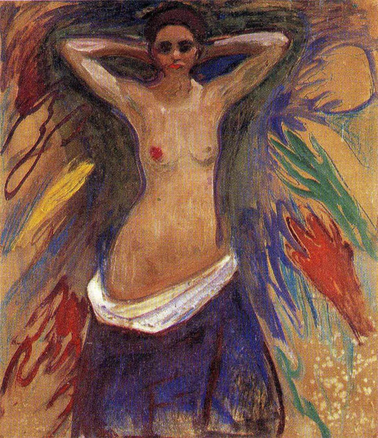 Edvard Munch The Hands - Hand Painted Oil Painting
