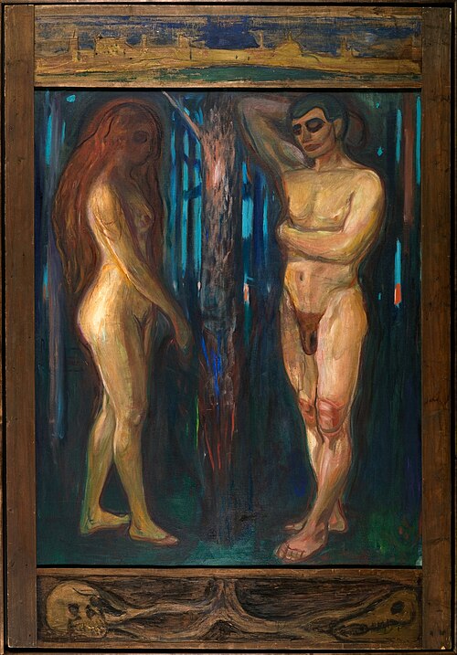 Edvard Munch Metabolism - Hand Painted Oil Painting