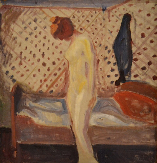 Edvard Munch Weeping Woman - Hand Painted Oil Painting