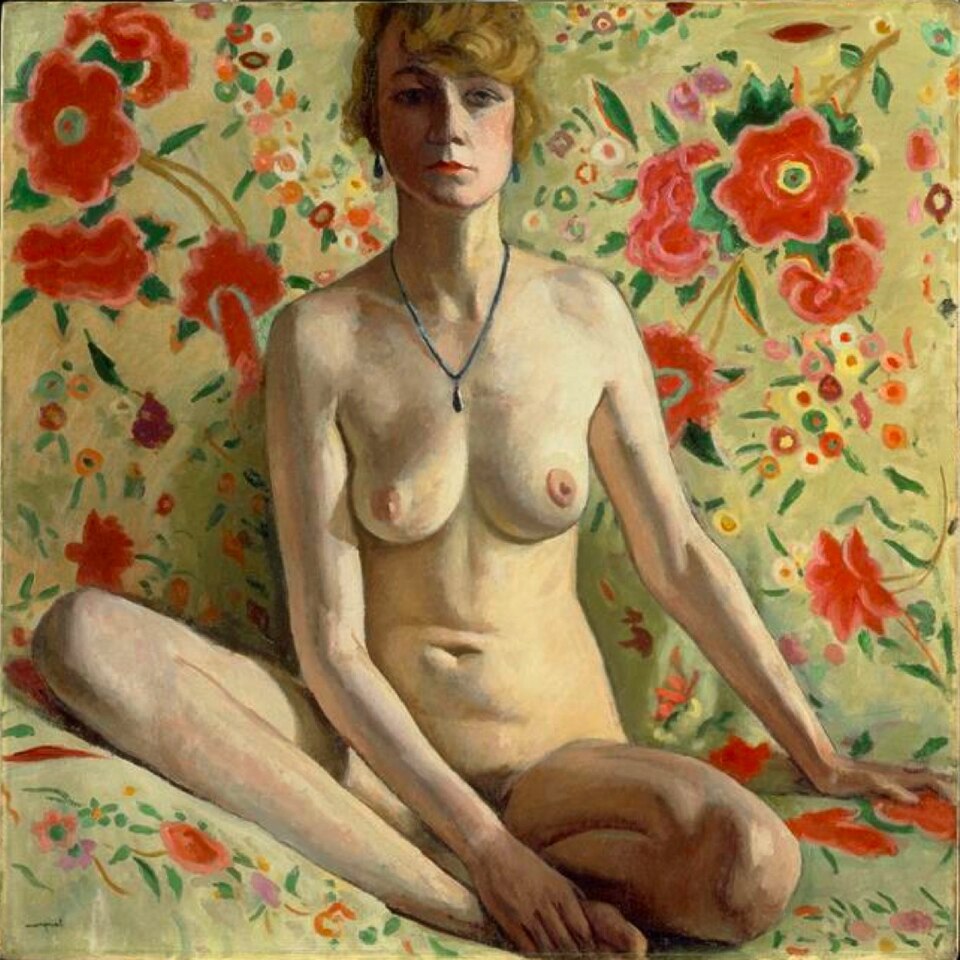 Albert Marquet La Femme Blonde - Hand Painted Oil Painting