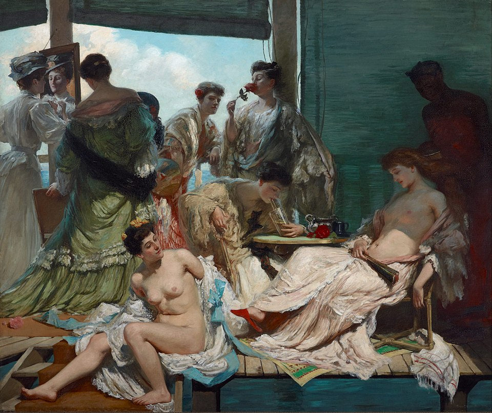 Rupert Bunny Summer Time - Hand Painted Oil Painting