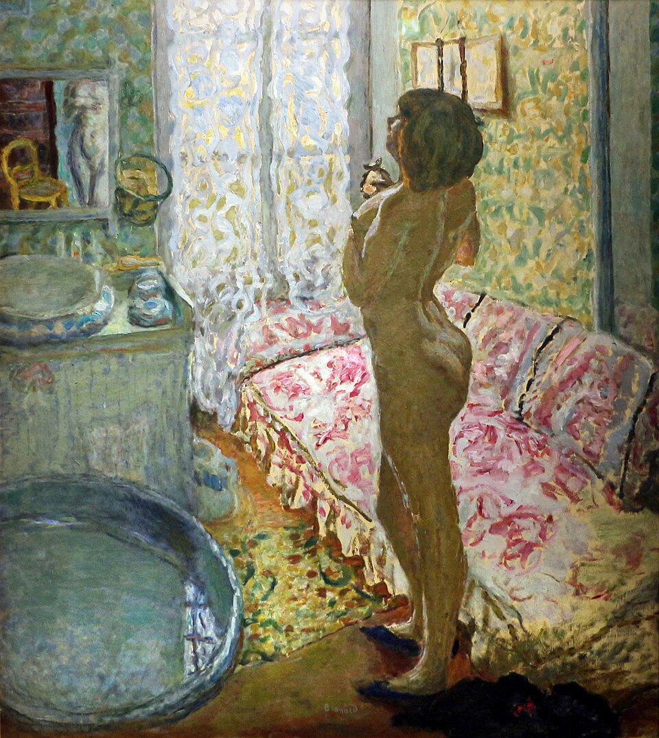 Pierre Bonnard Nude Against the Light - Hand Painted Oil Painting