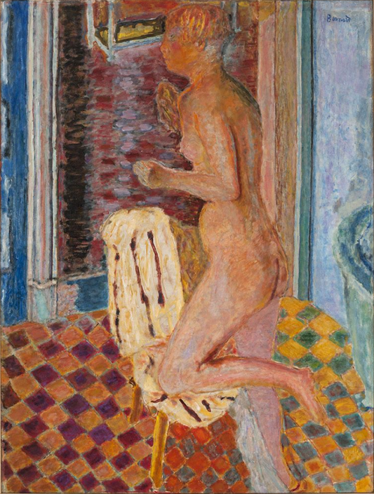 Pierre Bonnard Nu E La Chaise - Hand Painted Oil Painting